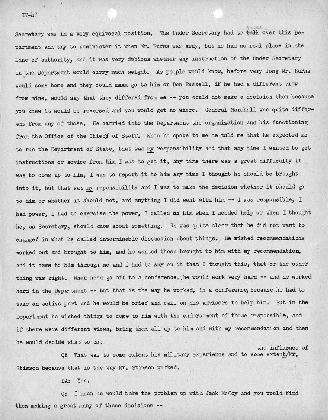 Transcript of Princeton Seminar Discussion, Reel II, III, IV