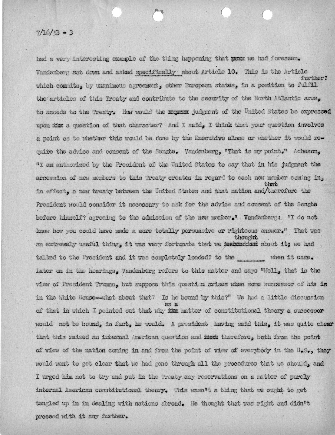 Transcript of Princeton Seminar Discussion, Reel 1 and 2