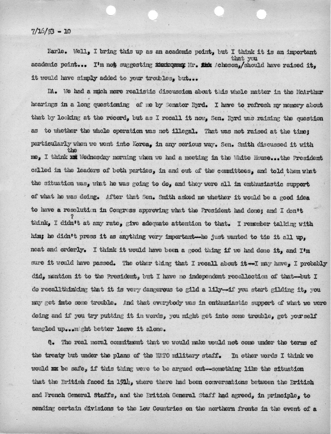 Transcript of Princeton Seminar Discussion, Reel 1 and 2