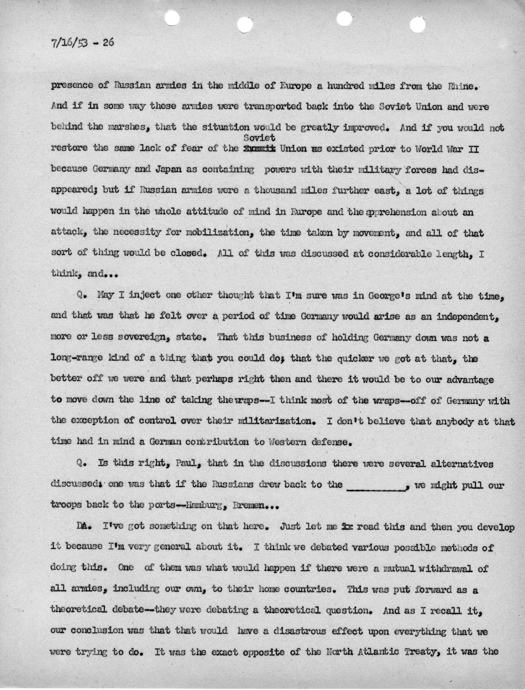 Transcript of Princeton Seminar Discussion, Reel 1 and 2