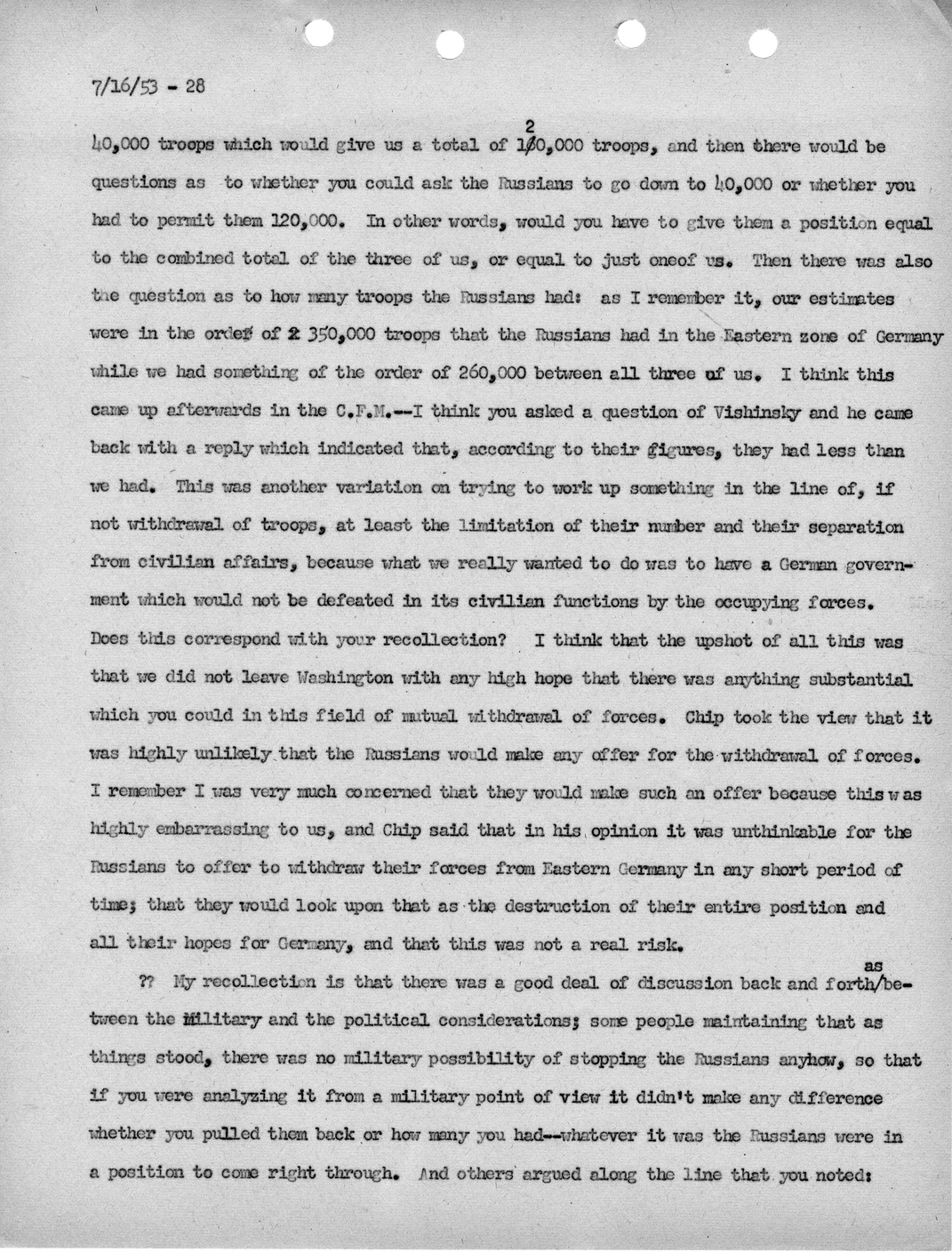 Transcript of Princeton Seminar Discussion, Reel 1 and 2