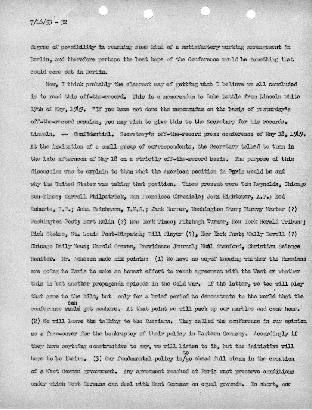 Transcript of Princeton Seminar Discussion, Reel 1 and 2