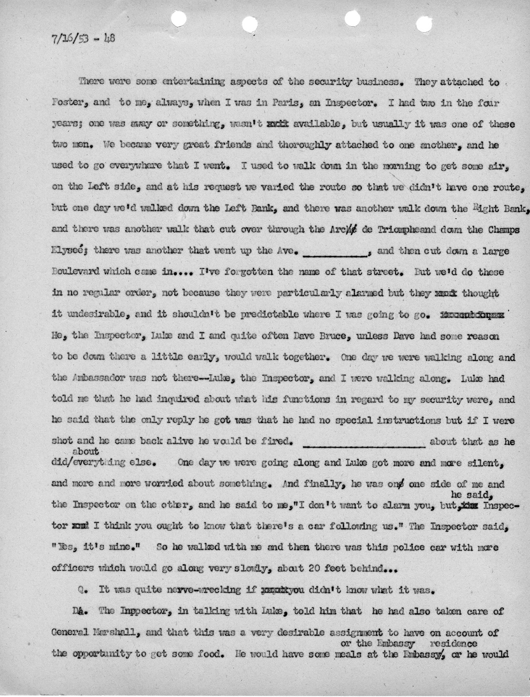 Transcript of Princeton Seminar Discussion, Reel 1 and 2