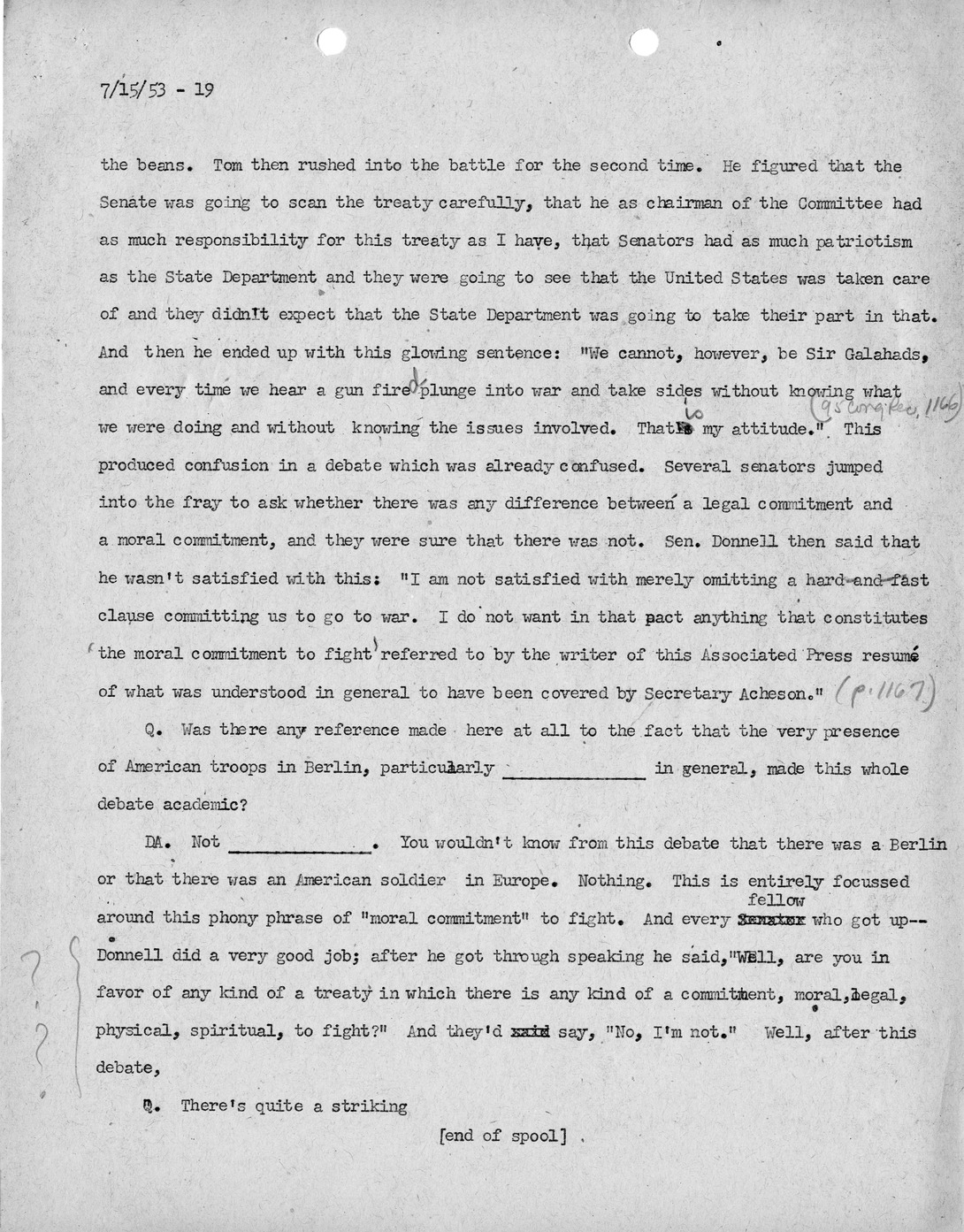 Transcript of Princeton Seminar Discussion, Reel 1 and 2