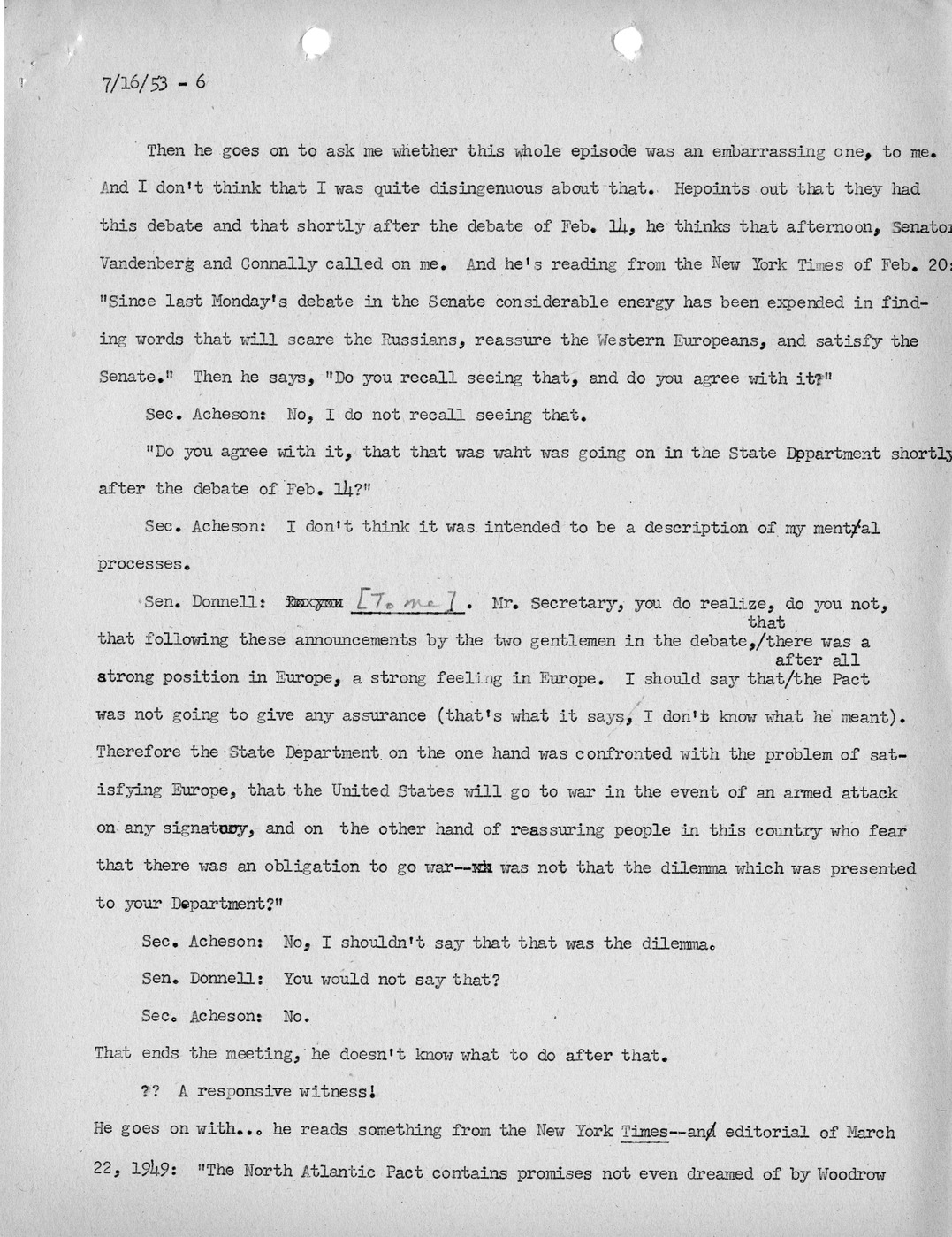 Transcript of Princeton Seminar Discussion, Reel 1 and Reel 2
