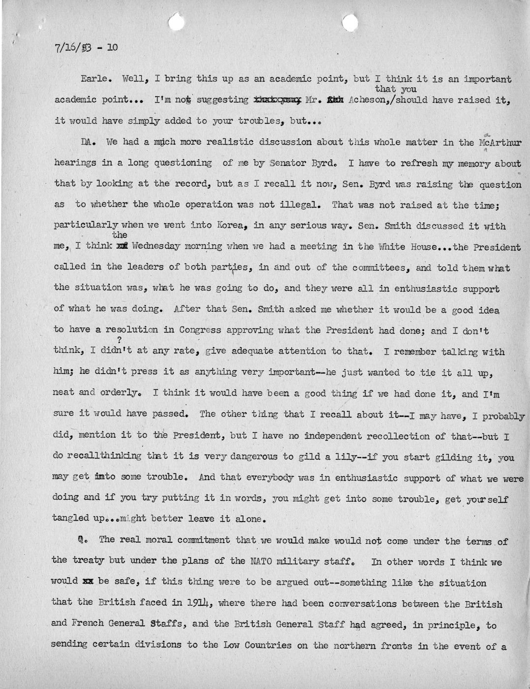 Transcript of Princeton Seminar Discussion, Reel 1 and Reel 2