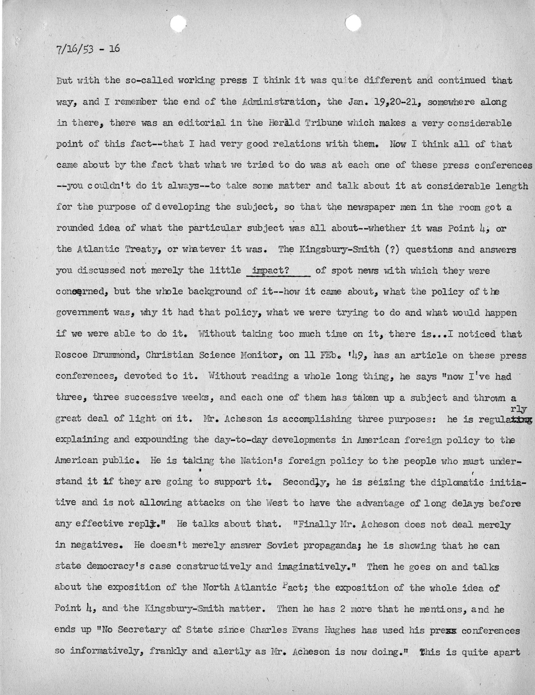 Transcript of Princeton Seminar Discussion, Reel 1 and Reel 2