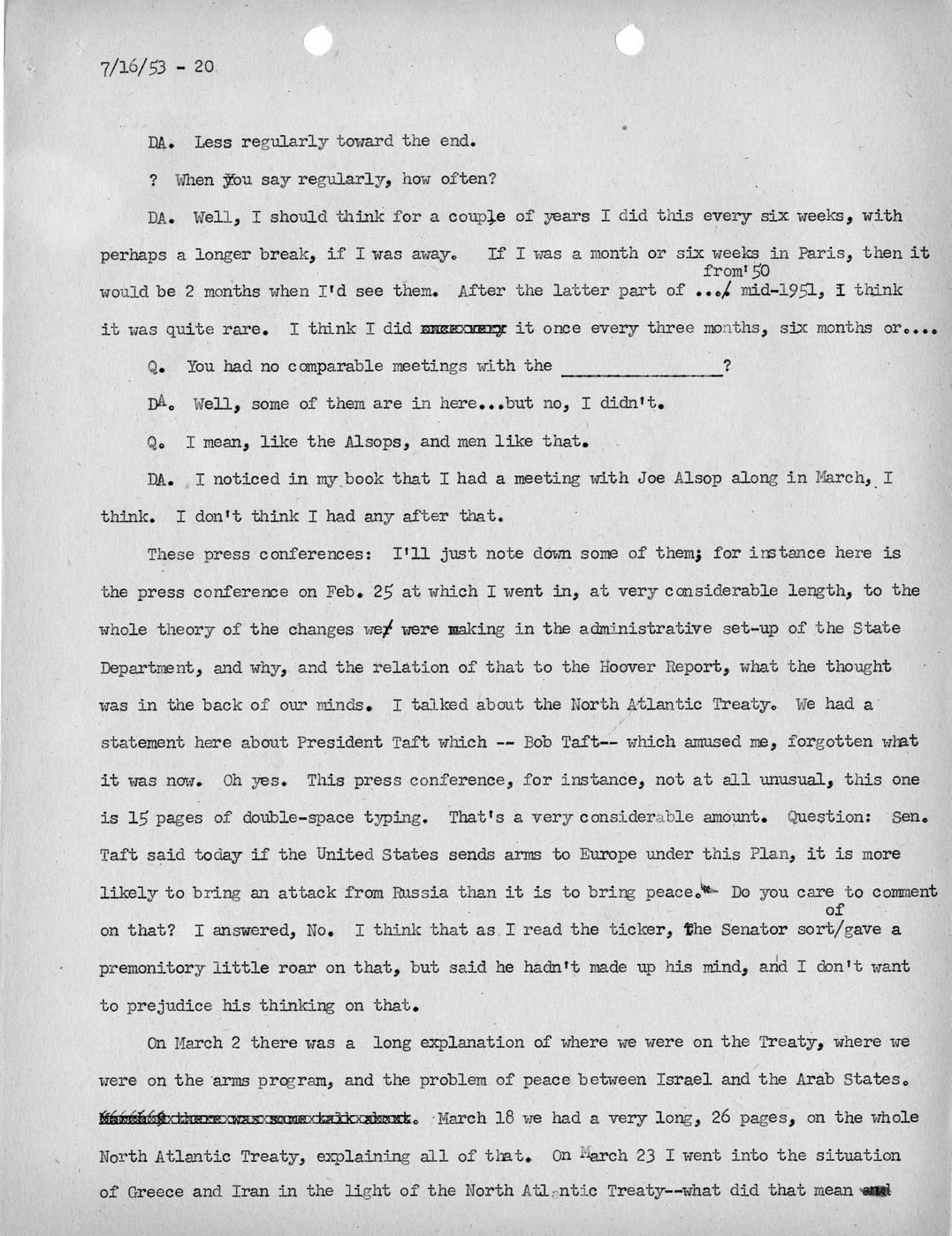 Transcript of Princeton Seminar Discussion, Reel 1 and Reel 2