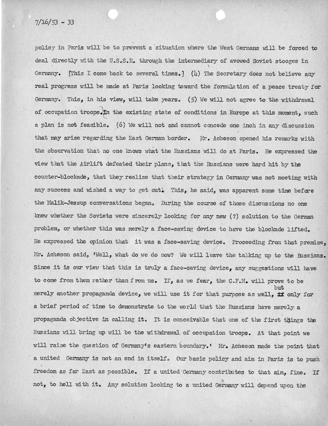 Transcript of Princeton Seminar Discussion, Reel 1 and Reel 2