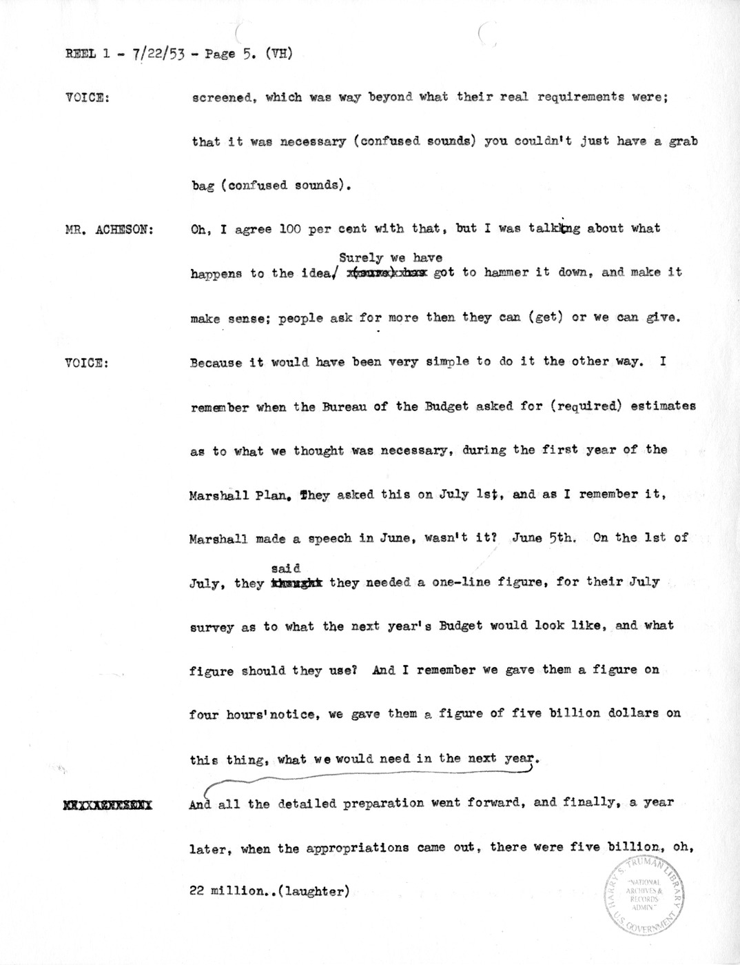 Transcript of Princeton Seminar Discussion, Reel 1