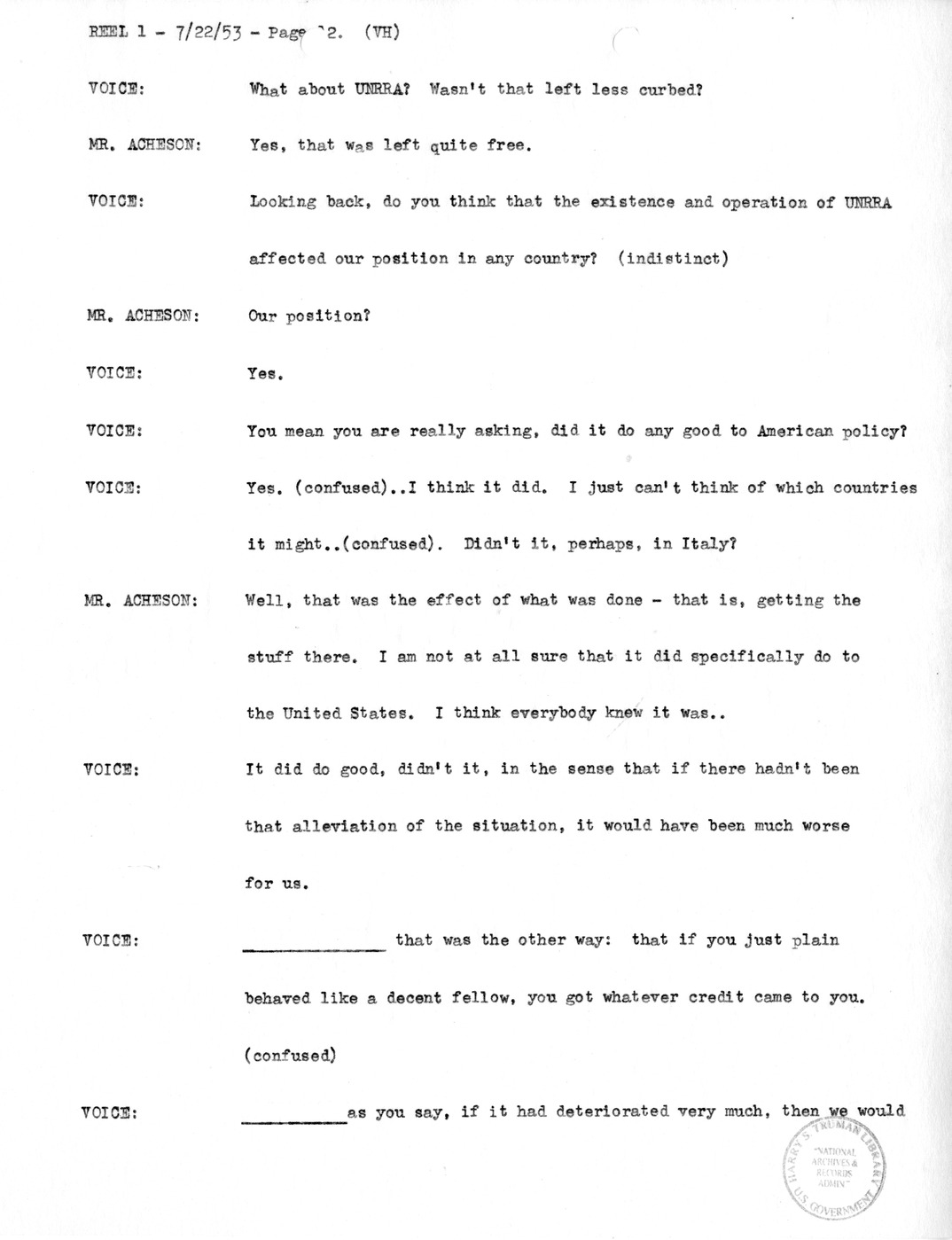 Transcript of Princeton Seminar Discussion, Reel 1