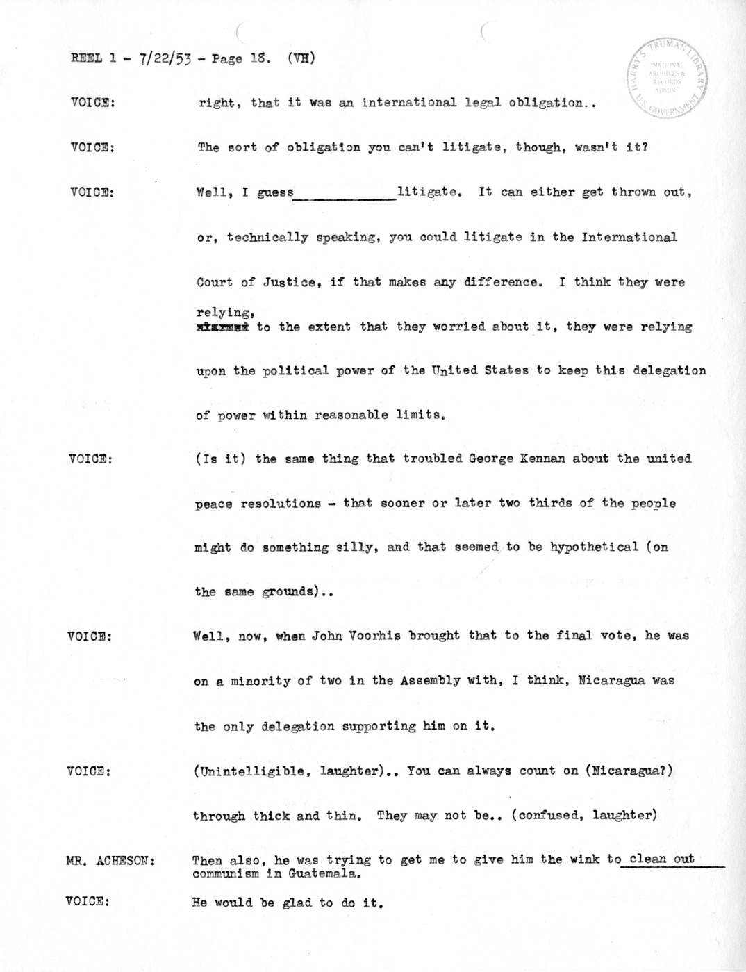 Transcript of Princeton Seminar Discussion, Reel 1