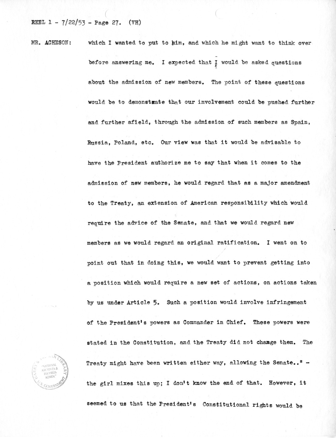 Transcript of Princeton Seminar Discussion, Reel 1
