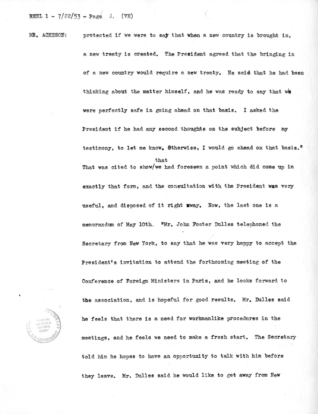 Transcript of Princeton Seminar Discussion, Reel 1