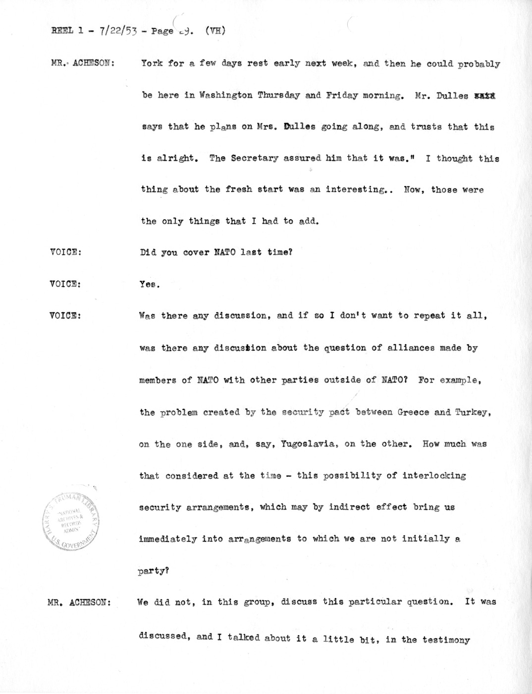 Transcript of Princeton Seminar Discussion, Reel 1