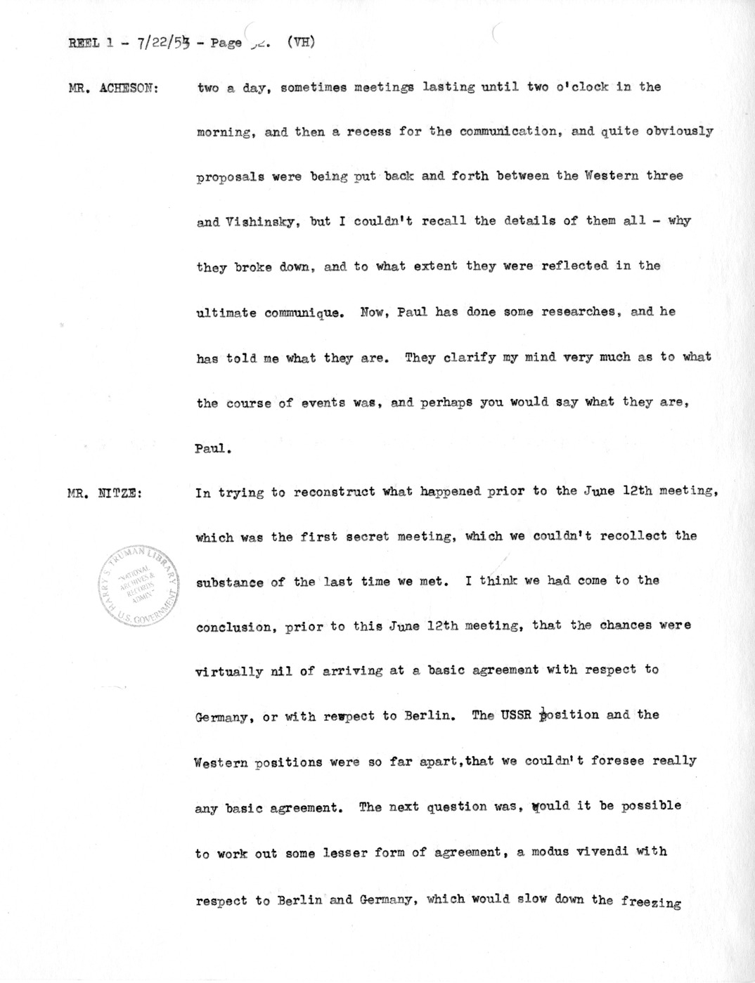 Transcript of Princeton Seminar Discussion, Reel 1