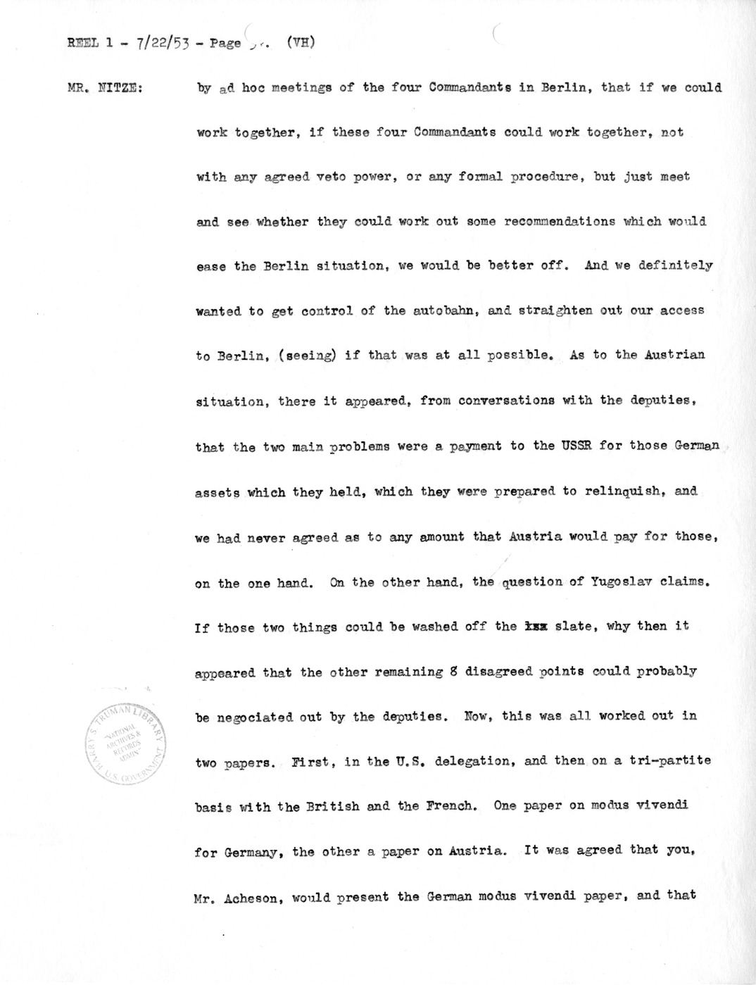 Transcript of Princeton Seminar Discussion, Reel 1