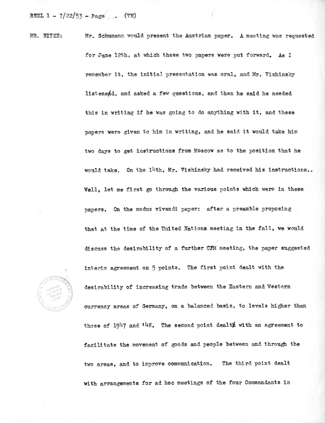 Transcript of Princeton Seminar Discussion, Reel 1