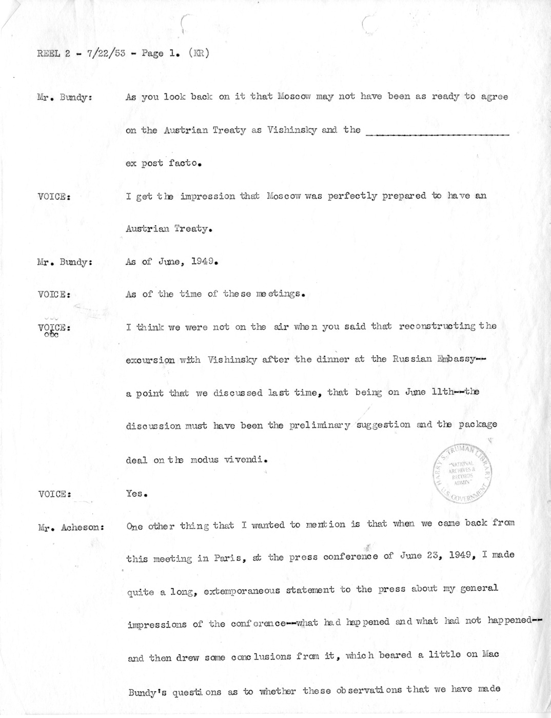 Transcript of Princeton Seminar Discussion, Reel 2