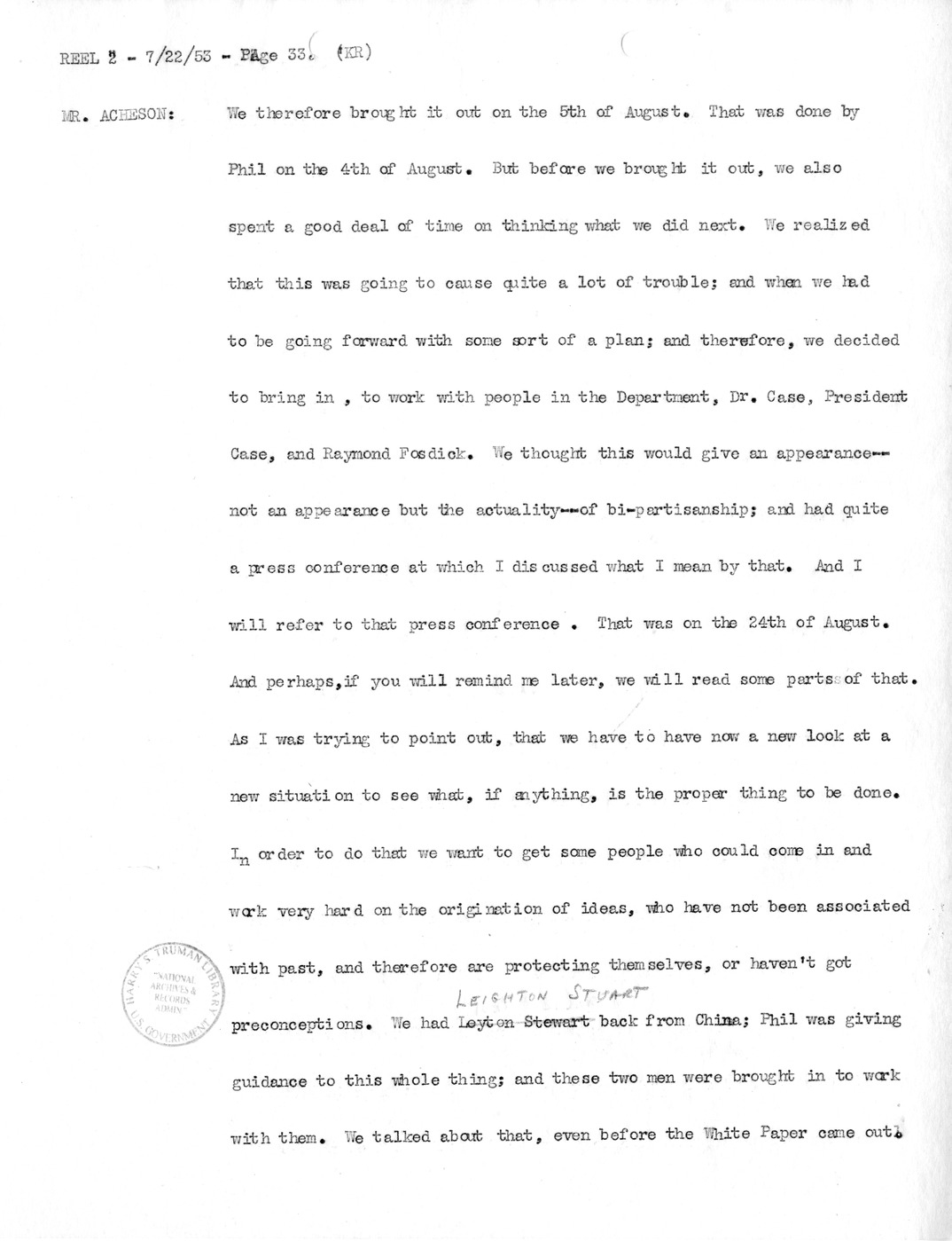 Transcript of Princeton Seminar Discussion, Reel 2