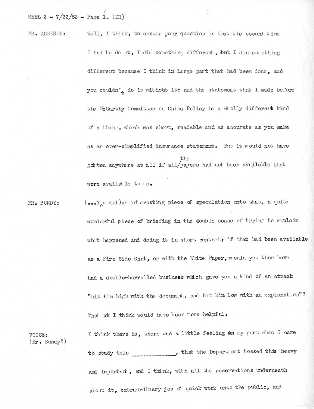 Transcript of Princeton Seminar Discussion, Reel 3