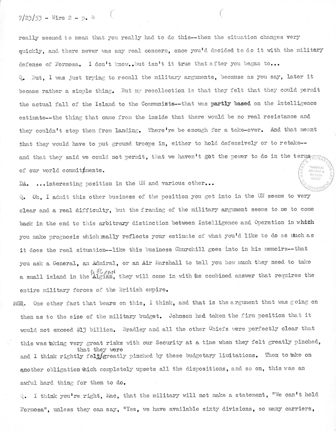 Transcript of Princeton Seminar Discussion, Wire 2