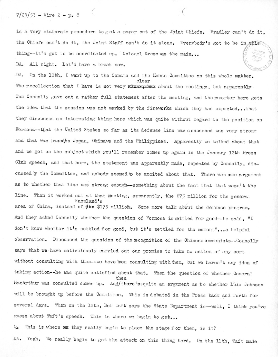 Transcript of Princeton Seminar Discussion, Wire 2