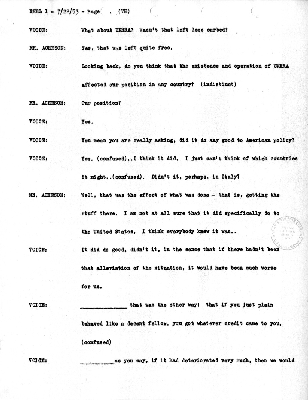 Transcript of Princeton Seminar Discussion, Reel 1