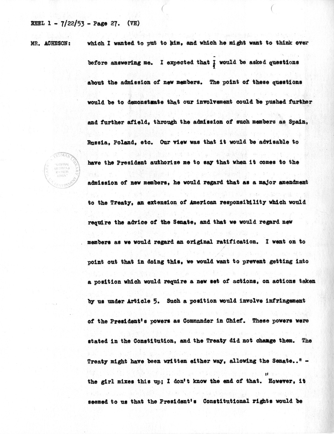 Transcript of Princeton Seminar Discussion, Reel 1