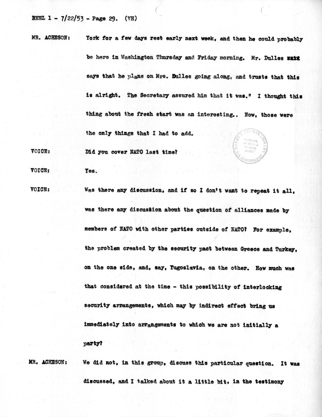 Transcript of Princeton Seminar Discussion, Reel 1