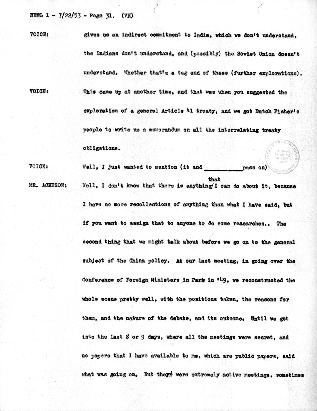 Transcript of Princeton Seminar Discussion, Reel 1