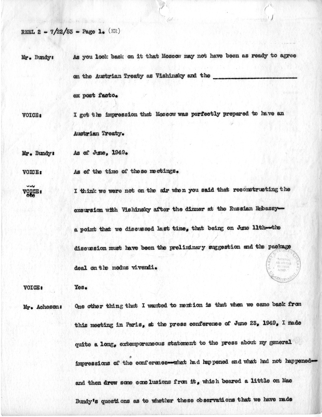 Transcript of Princeton Seminar Discussion, Reel 2