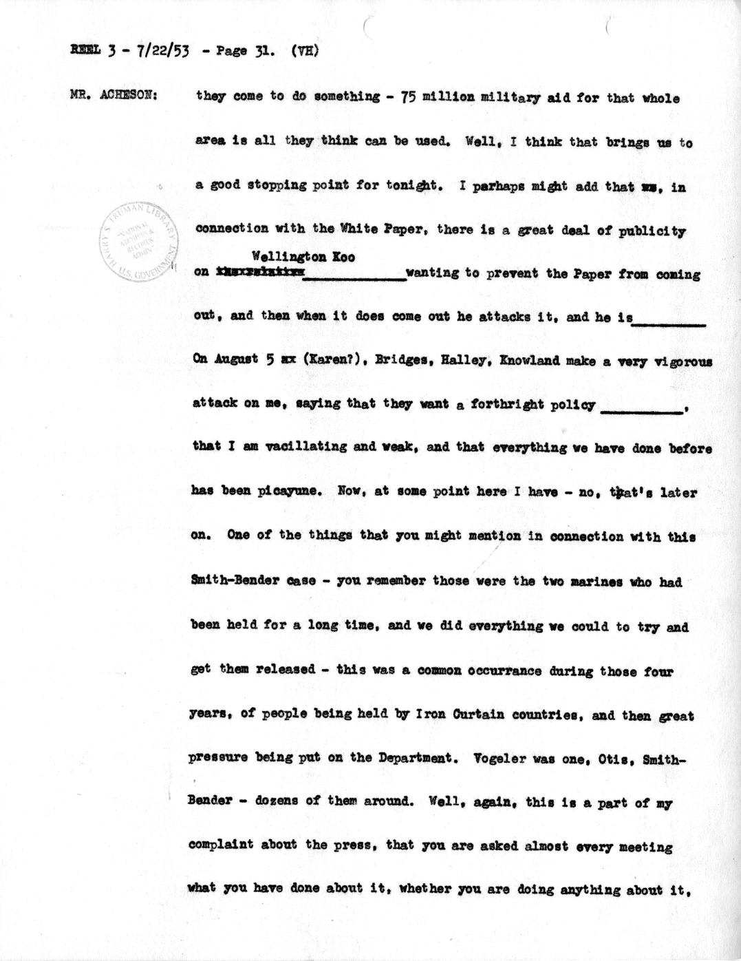 Transcript of Princeton Seminar Discussion, Reel 3