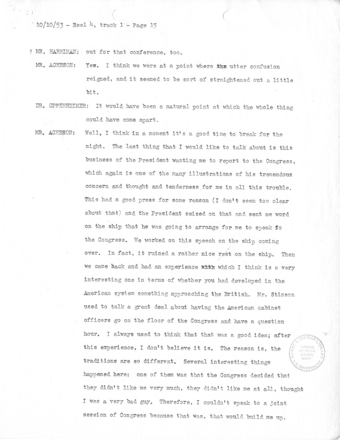 Transcript of Princeton Seminars Discussion, Reel 4, Track 1