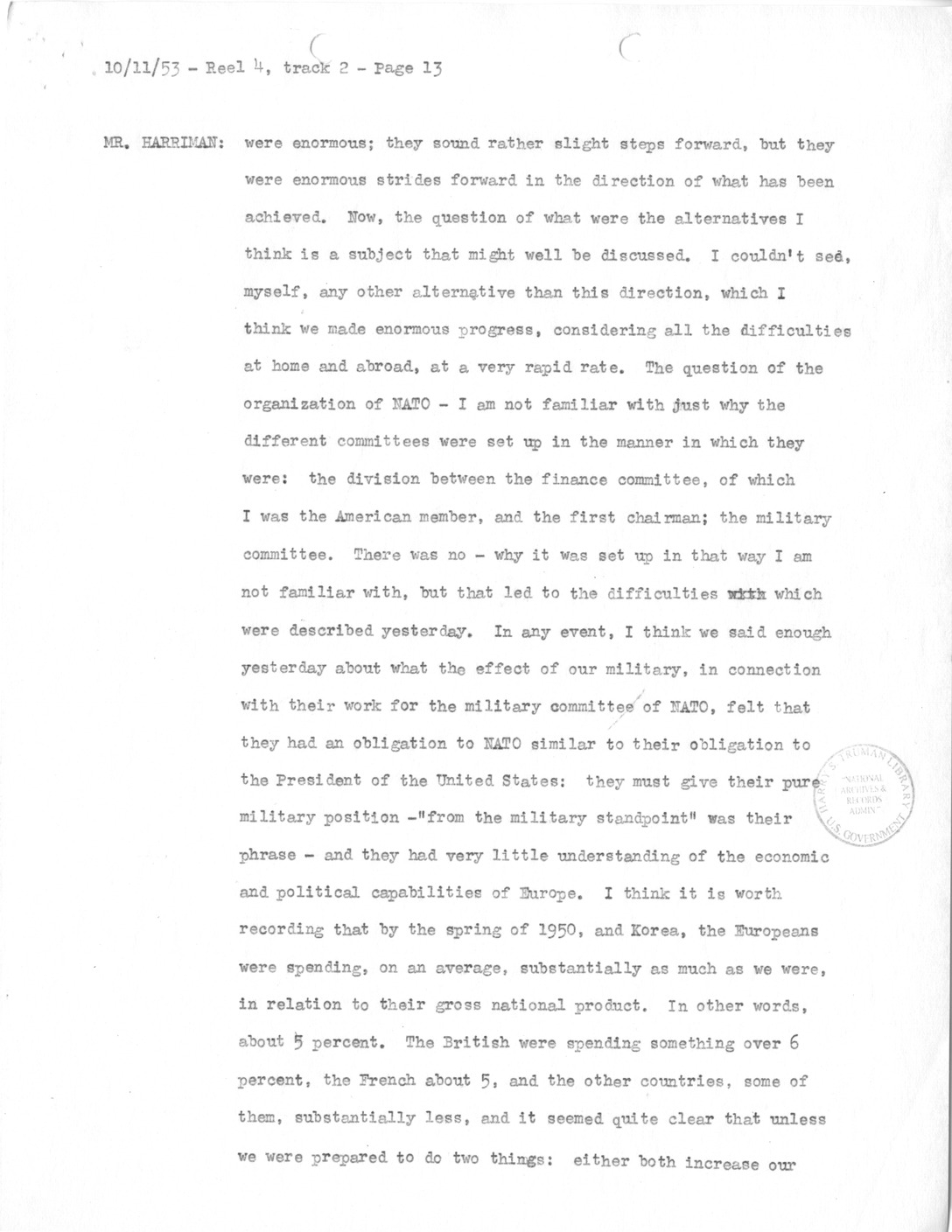 Transcript of Princeton Seminar Discussion, Reel 4, Track 2