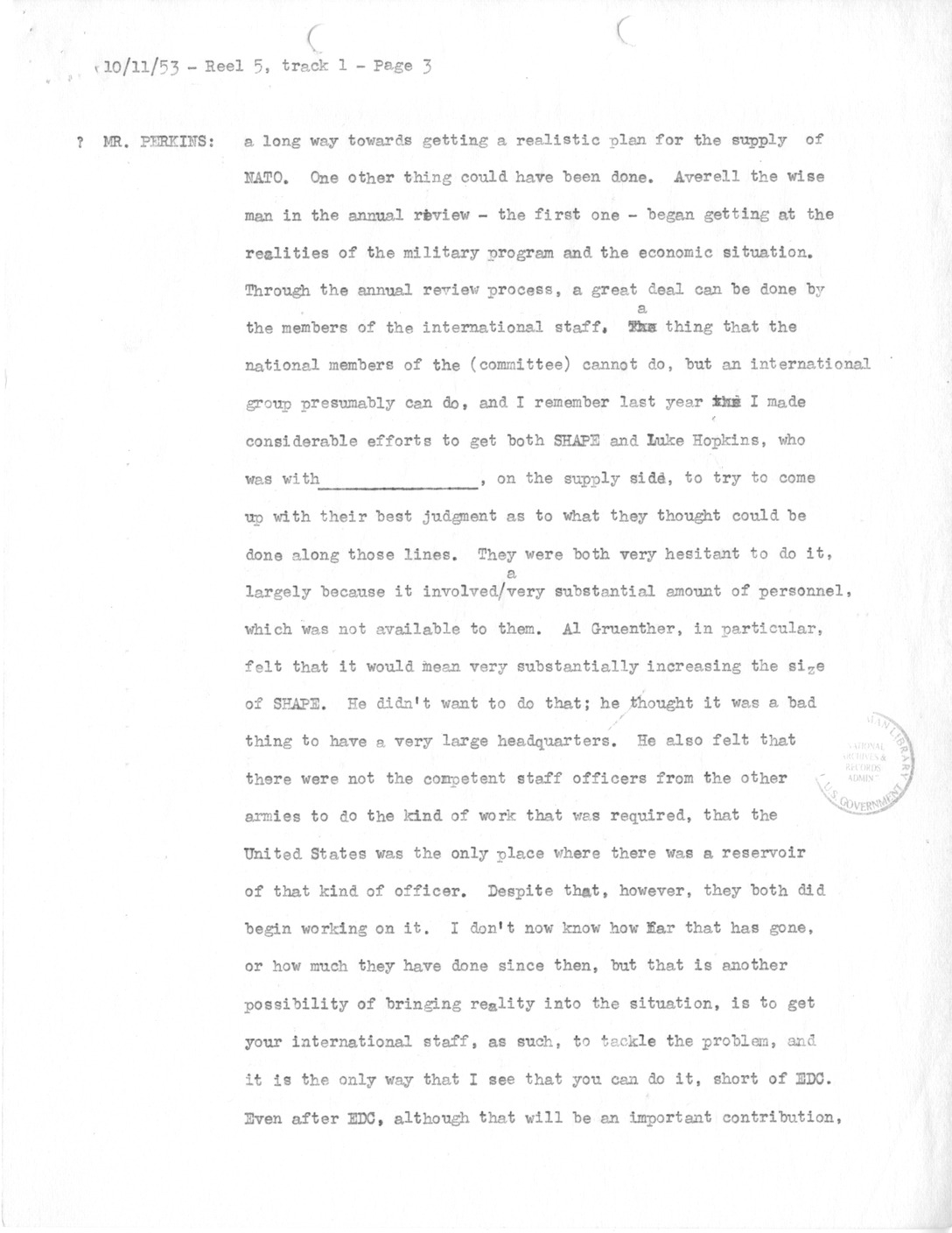 Transcript of Princeton Seminar Discussion, Reel 5, track 1
