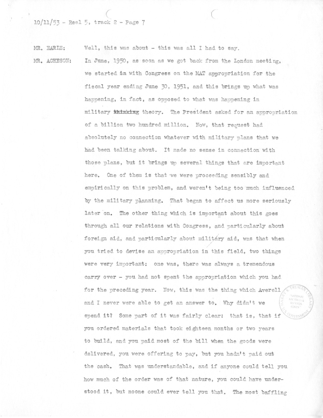 Transcript of Princeton Seminar Discussion, Reel 5, Track 2