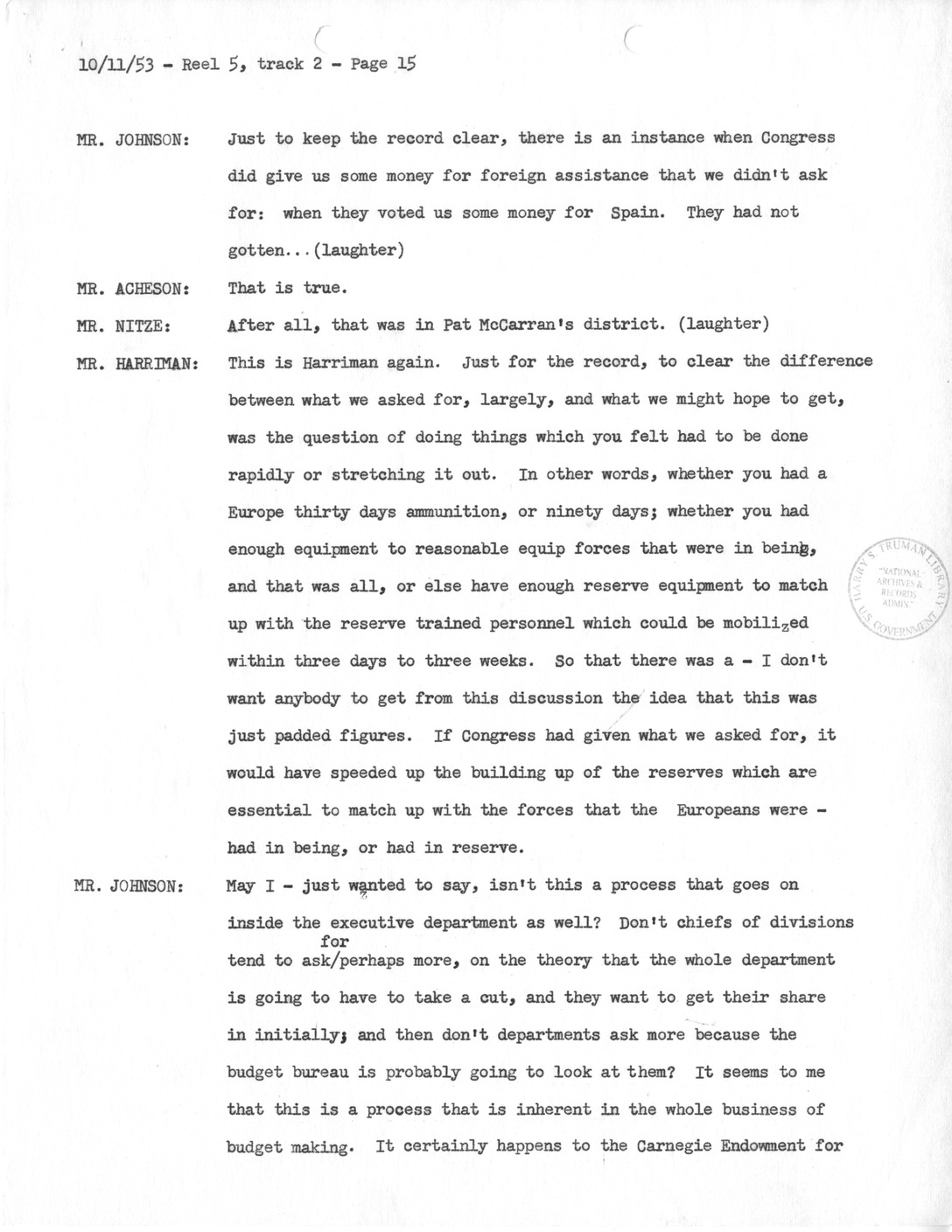 Transcript of Princeton Seminar Discussion, Reel 5, Track 2