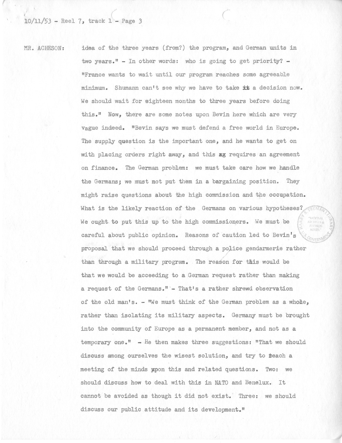 Transcript of Princeton Seminars Discussion, Reel 7, Track 1