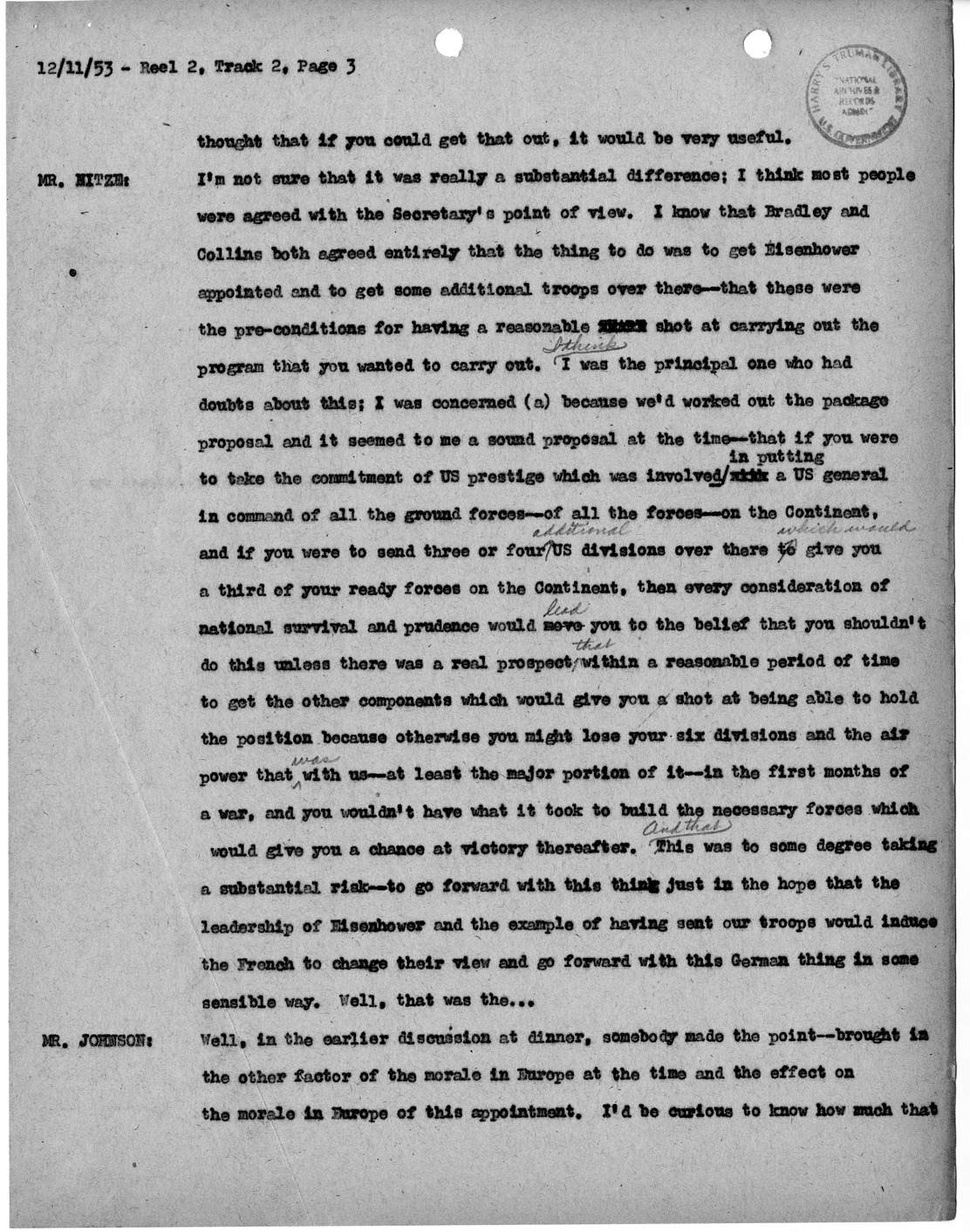Transcript of Princeton Seminars Discussion, Reel 2, Track 2
