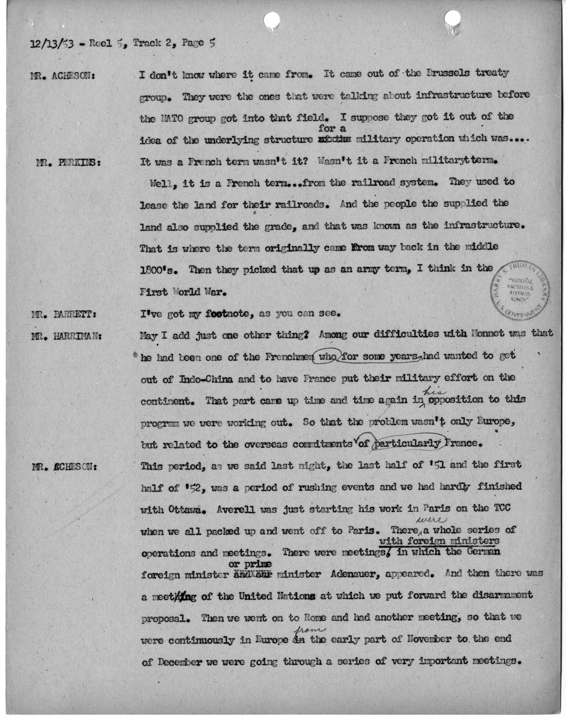 Transcript of Princeton Seminar Discussion, Reel 5, Track 2
