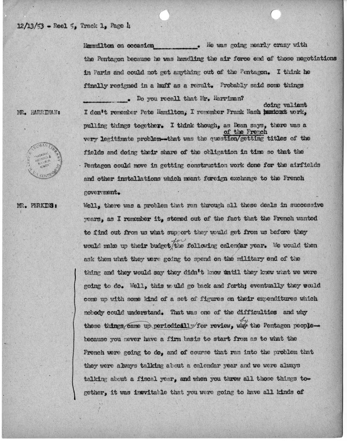 Transcript of Princeton Seminar Discussion, Reel 6, Track 1