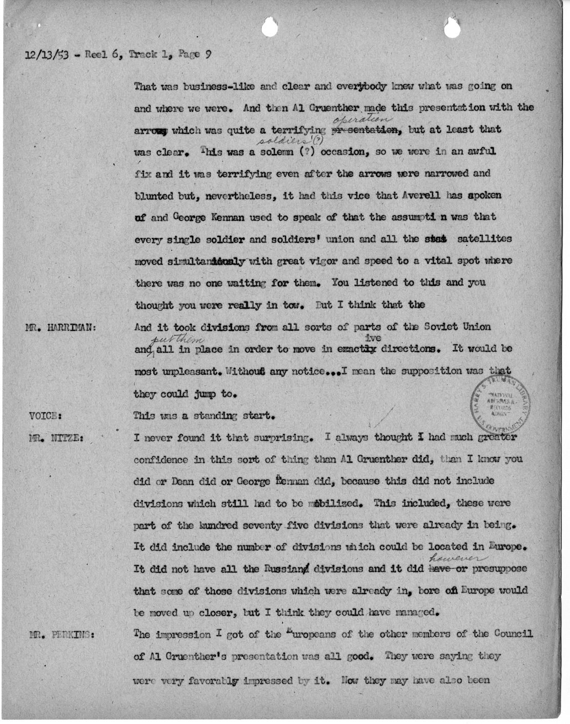 Transcript of Princeton Seminar Discussion, Reel 6, Track 1