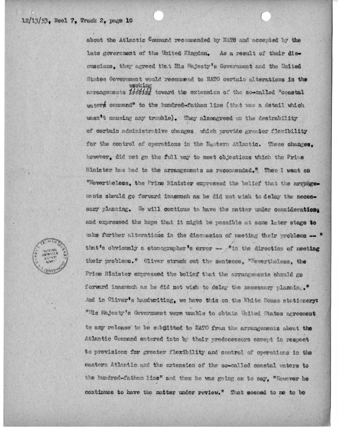 Transcript of Princeton Seminar Discussion, Reel 7, Track 2