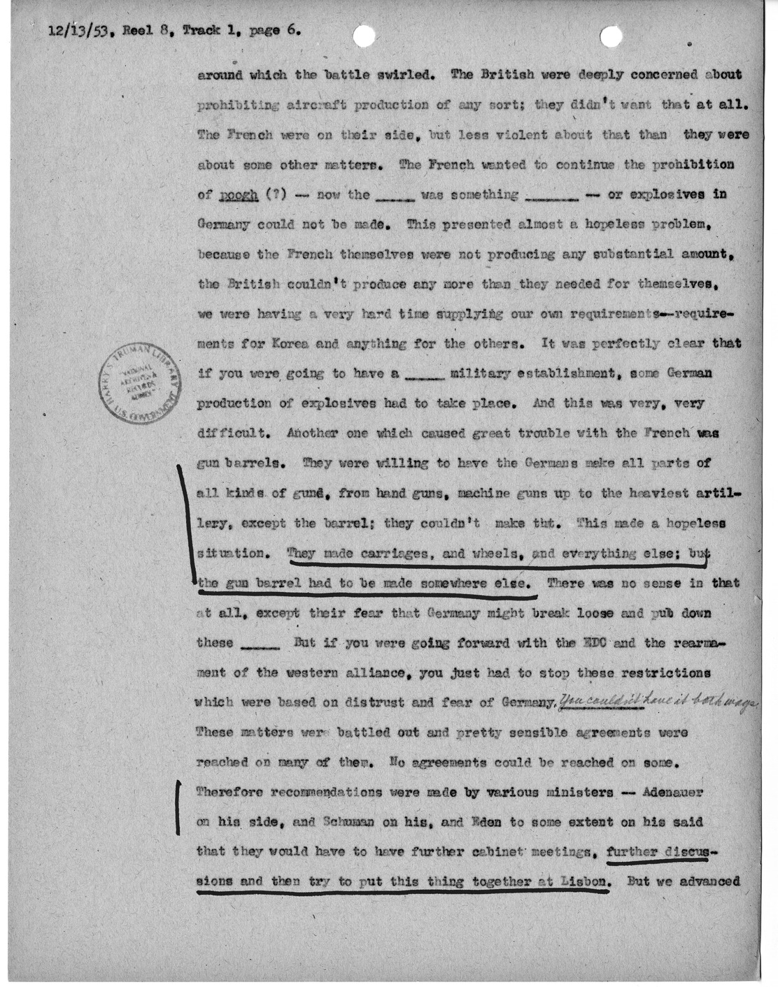 Transcript of Princeton Seminar Discussion, Reel 8, Track 1
