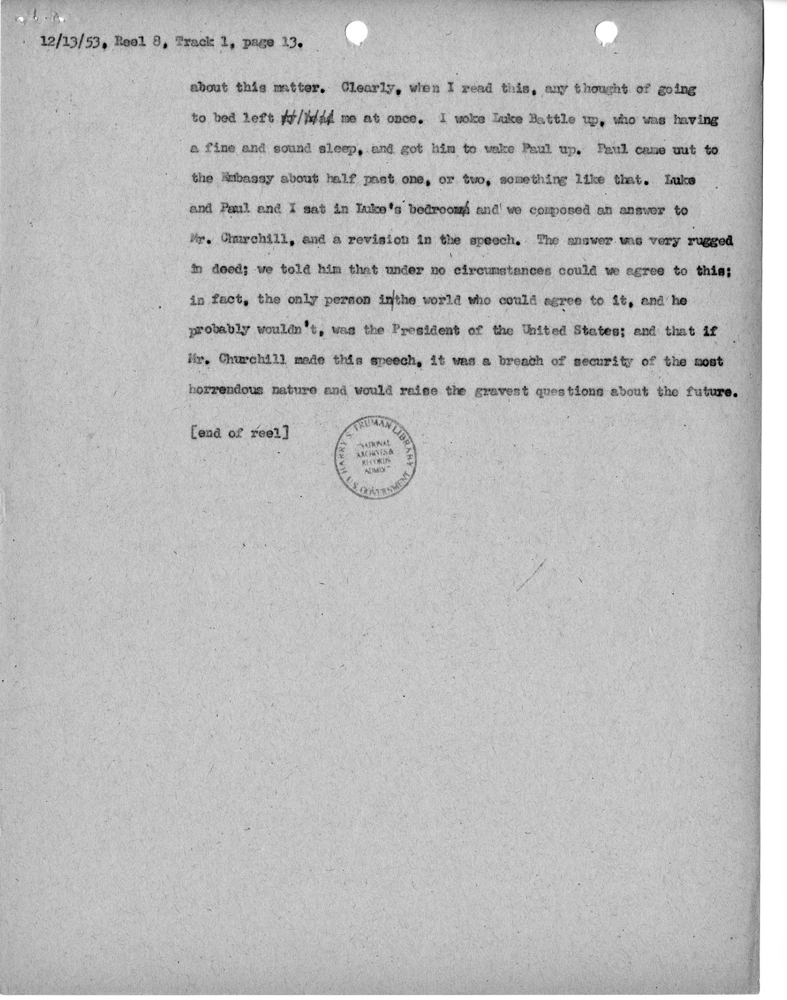 Transcript of Princeton Seminar Discussion, Reel 8, Track 1