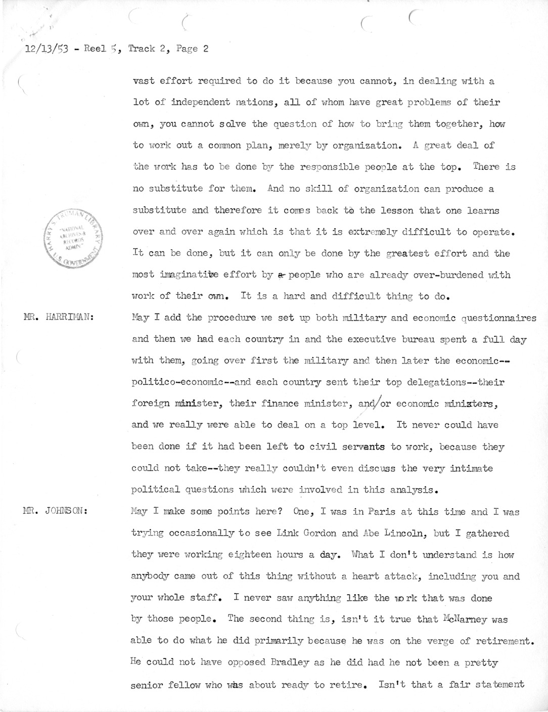 Transcript of Princeton Seminar Discussion, Reel 5, Track 2
