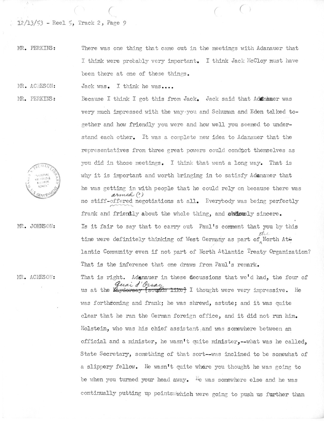 Transcript of Princeton Seminar Discussion, Reel 5, Track 2