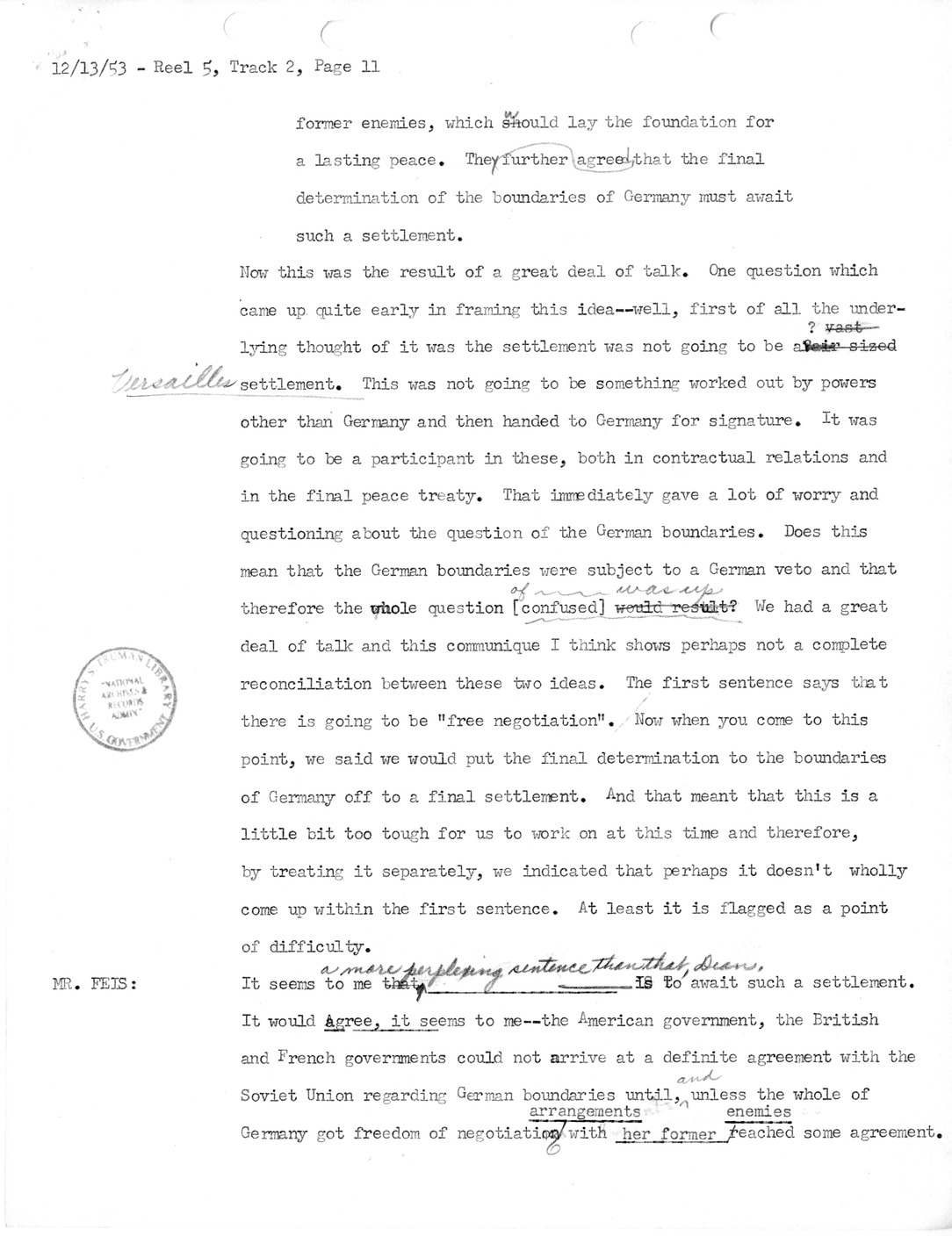 Transcript of Princeton Seminar Discussion, Reel 5, Track 2