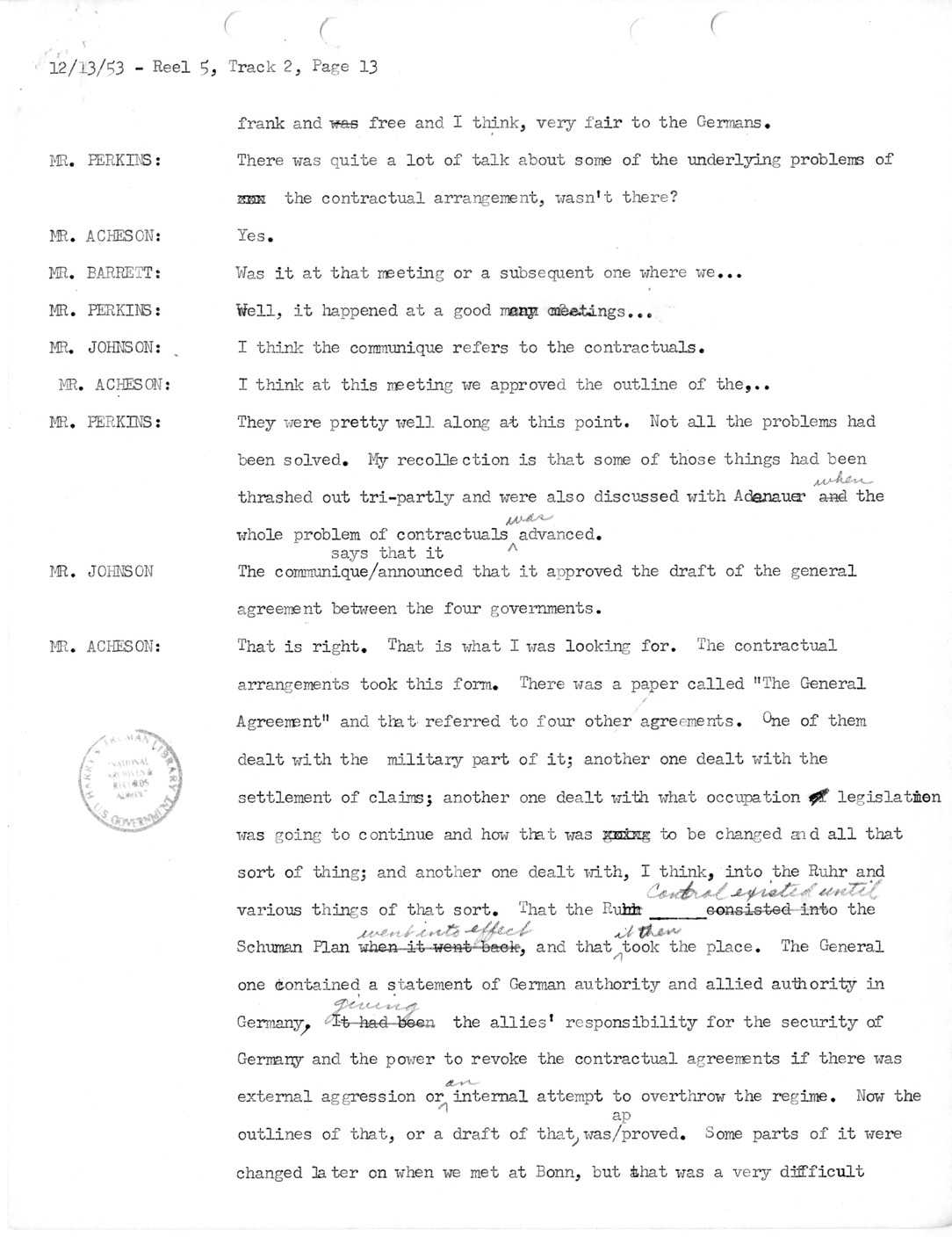 Transcript of Princeton Seminar Discussion, Reel 5, Track 2